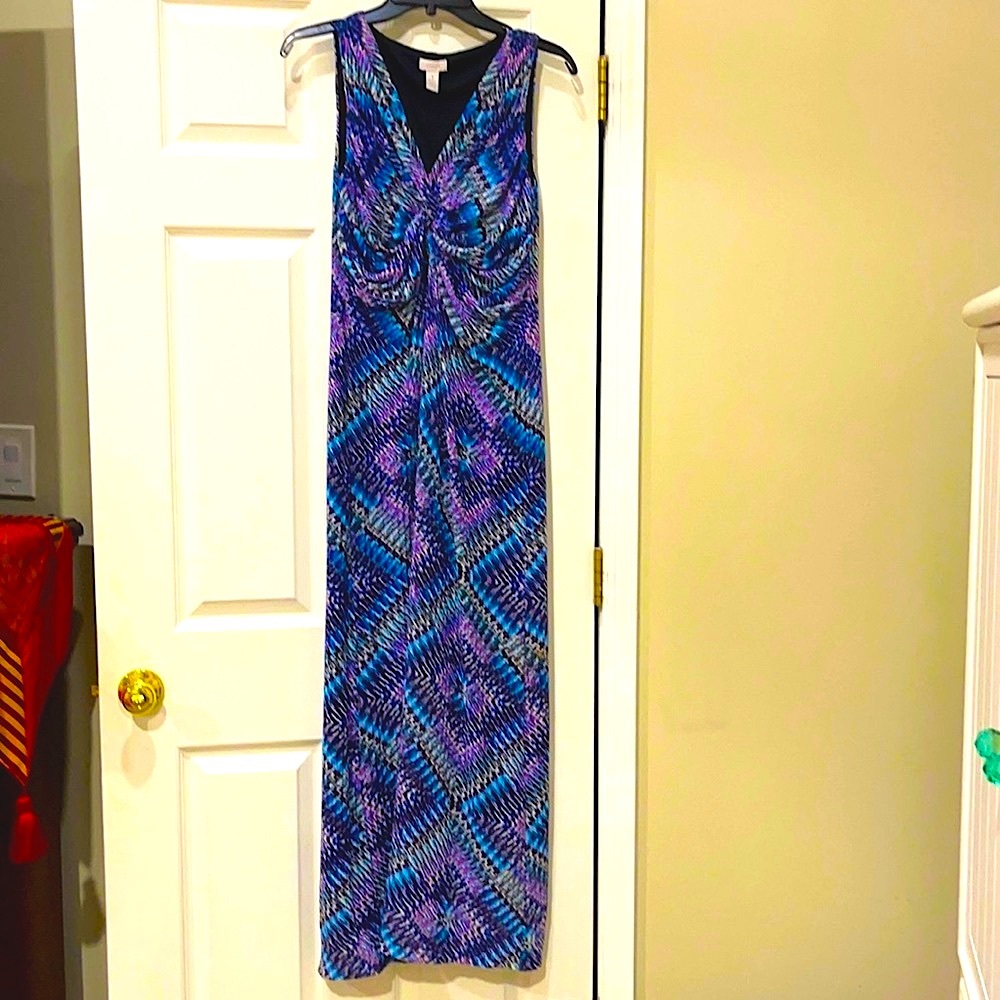 CHICO SIZE 1 MAXI DRESS